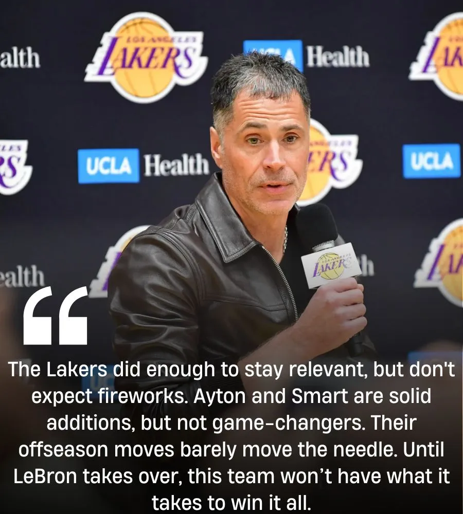 Lakers & Rob Pelinka Slammed in Offseason Team Rankings
