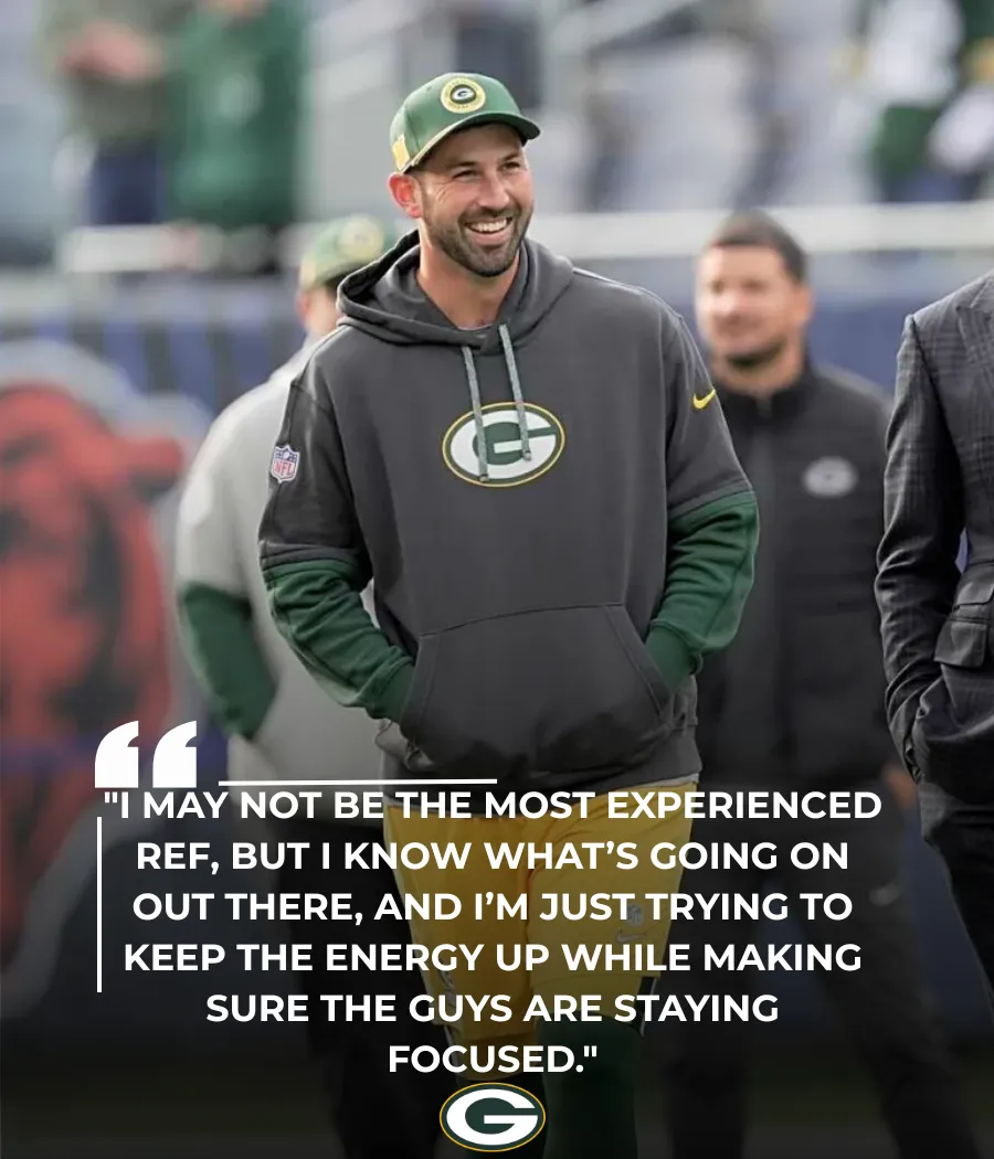 Packers Defensive Players Have Fun With Brandon McManus as He Fills in as Referee During Practice