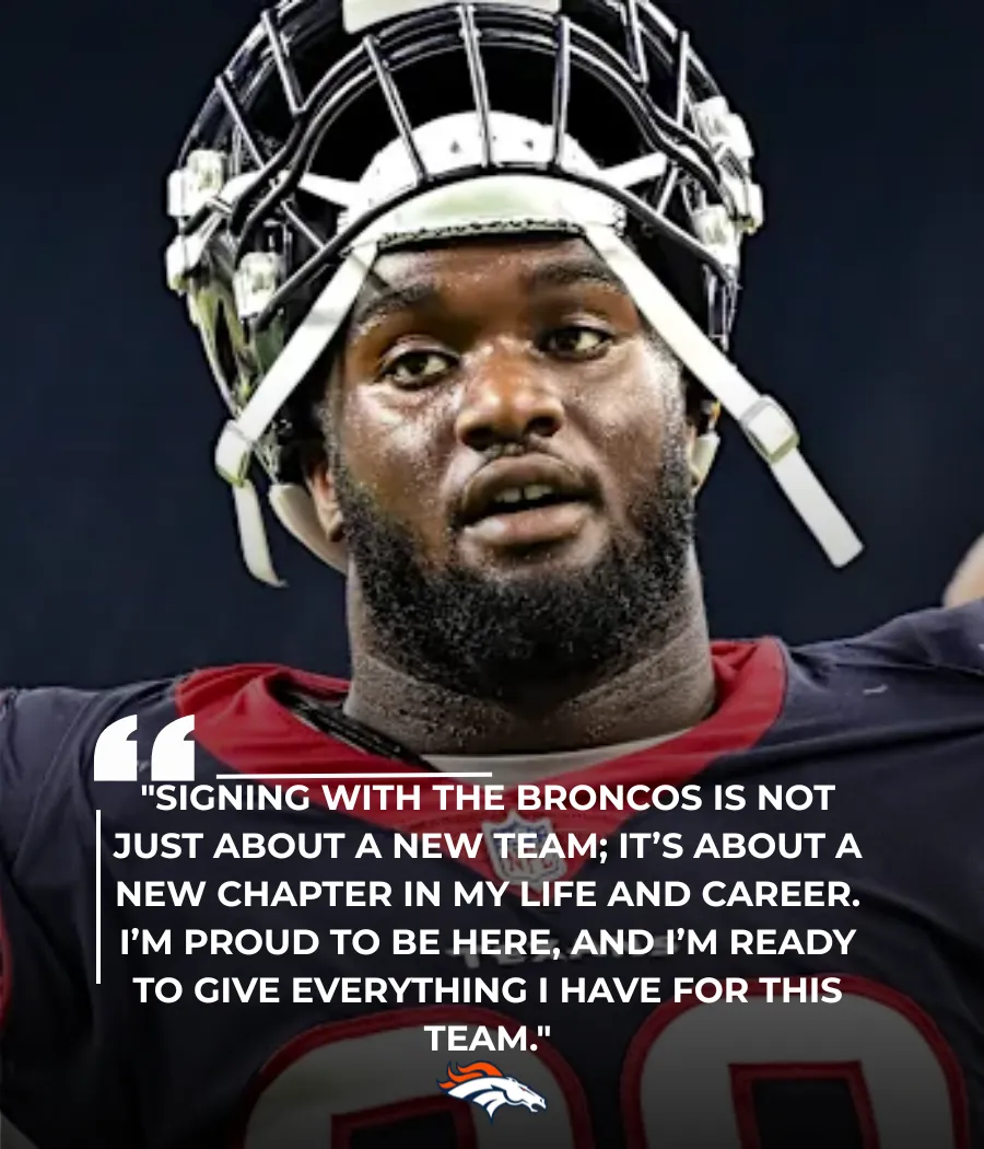 Michael Dwumfour’s Loyalty Statement After Signing with Denver Broncos: A New Chapter Begins