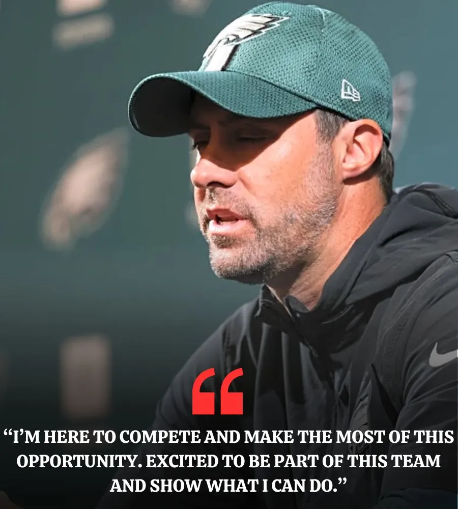 Philadelphia Eagles OC Kevin Patullo reacts to Howie Roseman's John Metchie trade decision