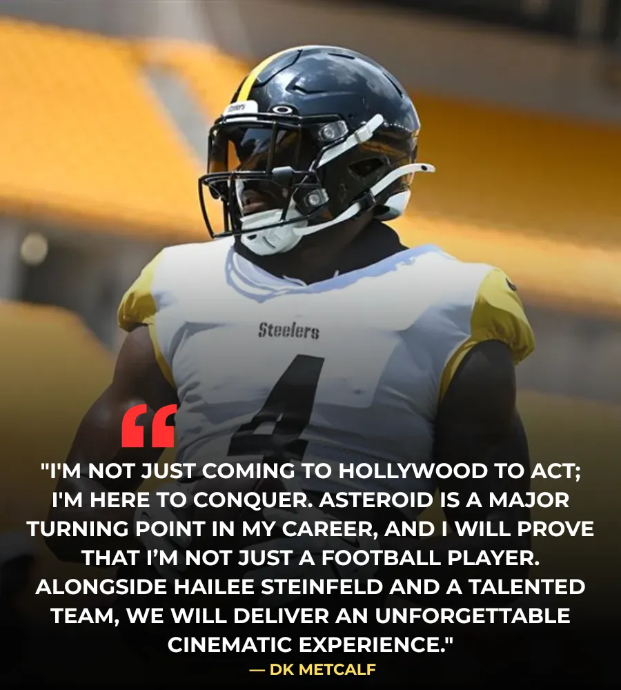 Steelers' DK Metcalf Lands Job To Star In New Movie