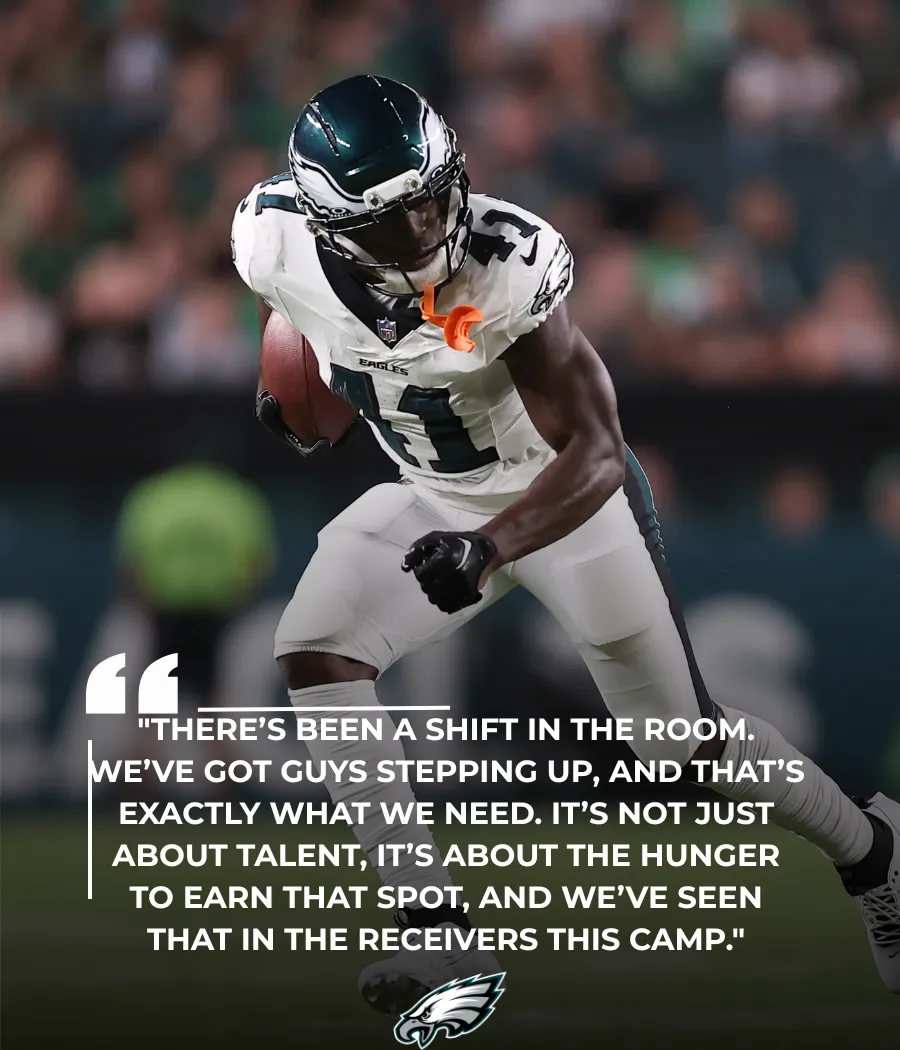 Best Story from Eagles Training Camp Forces Major Change in Receivers Room