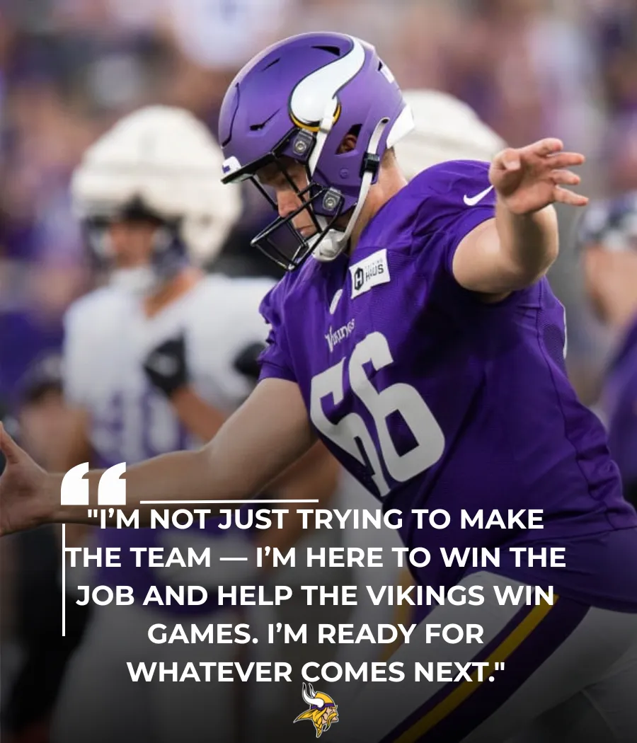 Vikings’ Punter Battle Heats Up: Wright vs. Chapman ‘Neck and Neck