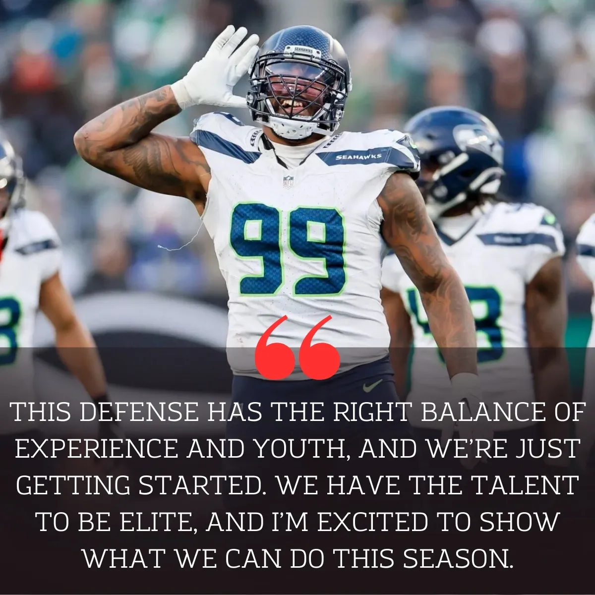 Seahawks defense with ‘all the ingredients’ ranked No. 1 going into 2025 NFL season