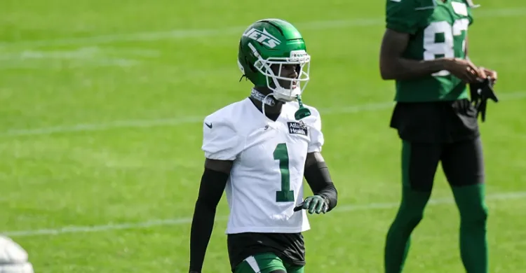 Jets’ Sauce Gardner is in tears over Harrison Phillips meme