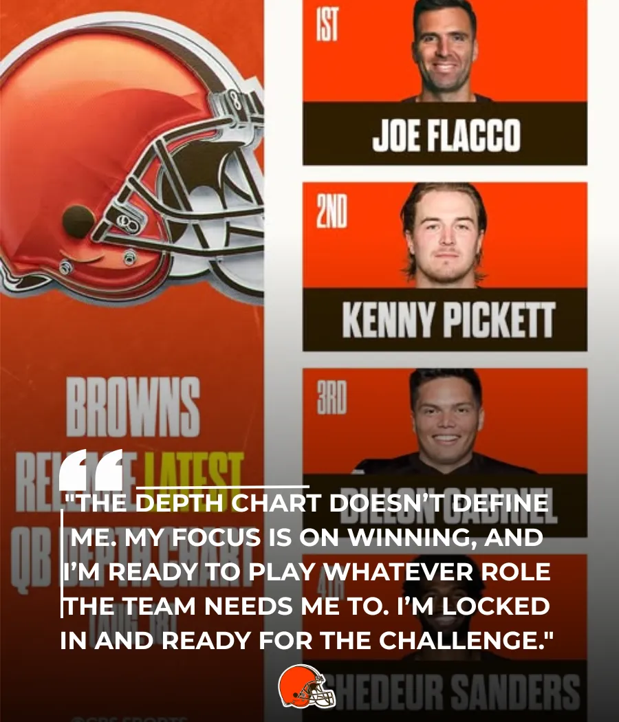 Breaking News: Browns Shake Things Up with New Depth Chart at Quarterback