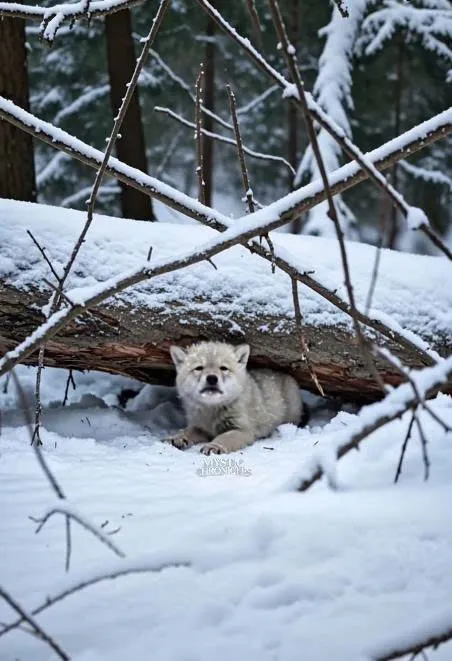 Alone in the Wilderness: The Heartbreaking Cry of a Lost Wolf Cub and the Stunning Rescue That Saved Its Life