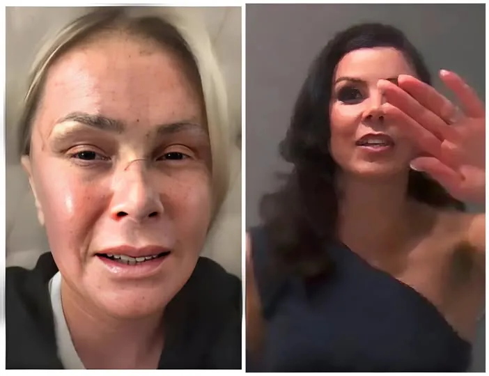 Shocking leaked video shows Tamra Judge ‘lunging’ at Heather Dubrow in Xanax-fueled meltdown — horrified RHOC cast seen screaming as producers scramble to intervene 
