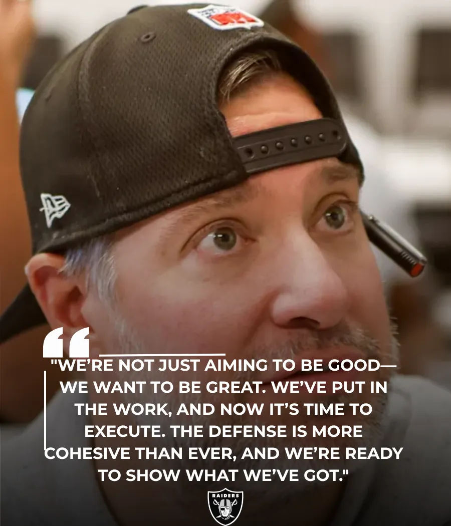 Raiders LB Coach John Glenn Breaks Silence After Intense Training Camp: What He’s Saying About the Defense