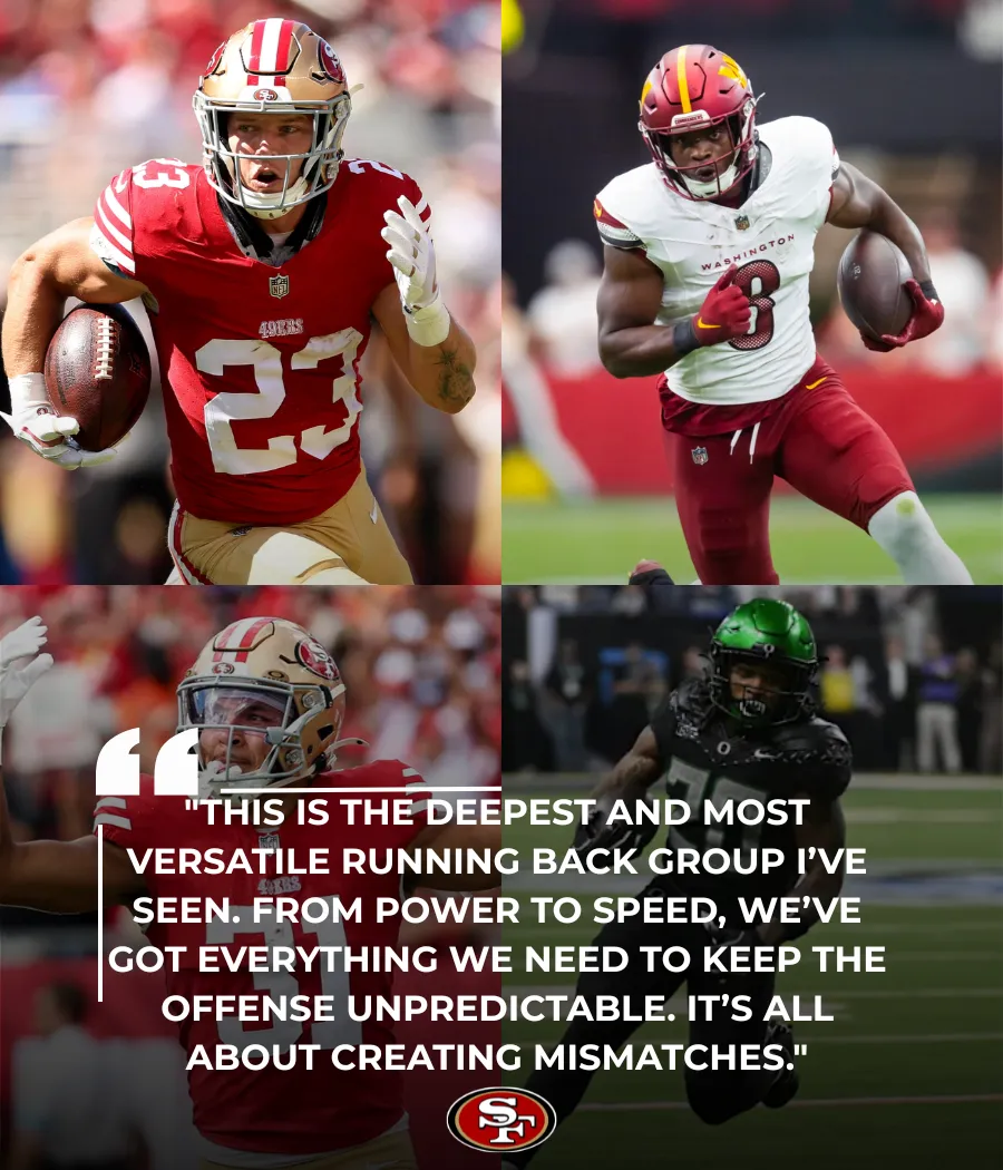 The 49ers' Golden Empire: Meet the Deepest, Most Dynamic RB Room in the NFL