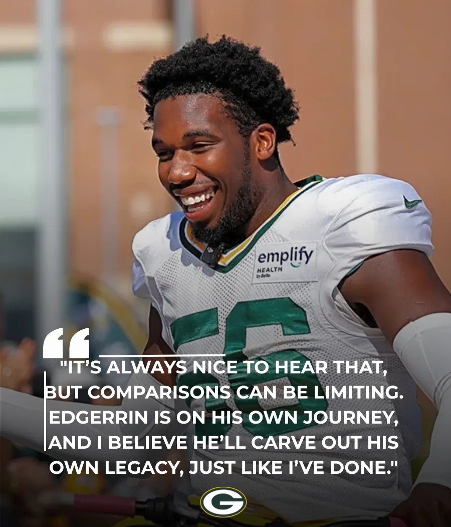 Packers’ Edgerrin Cooper draws Fred Warner comp from Pro Bowl RB