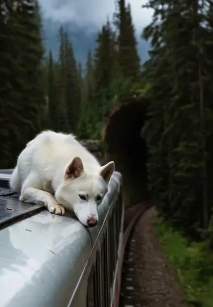 “Dog’s Quick Action Prevents Rail Tragedy”