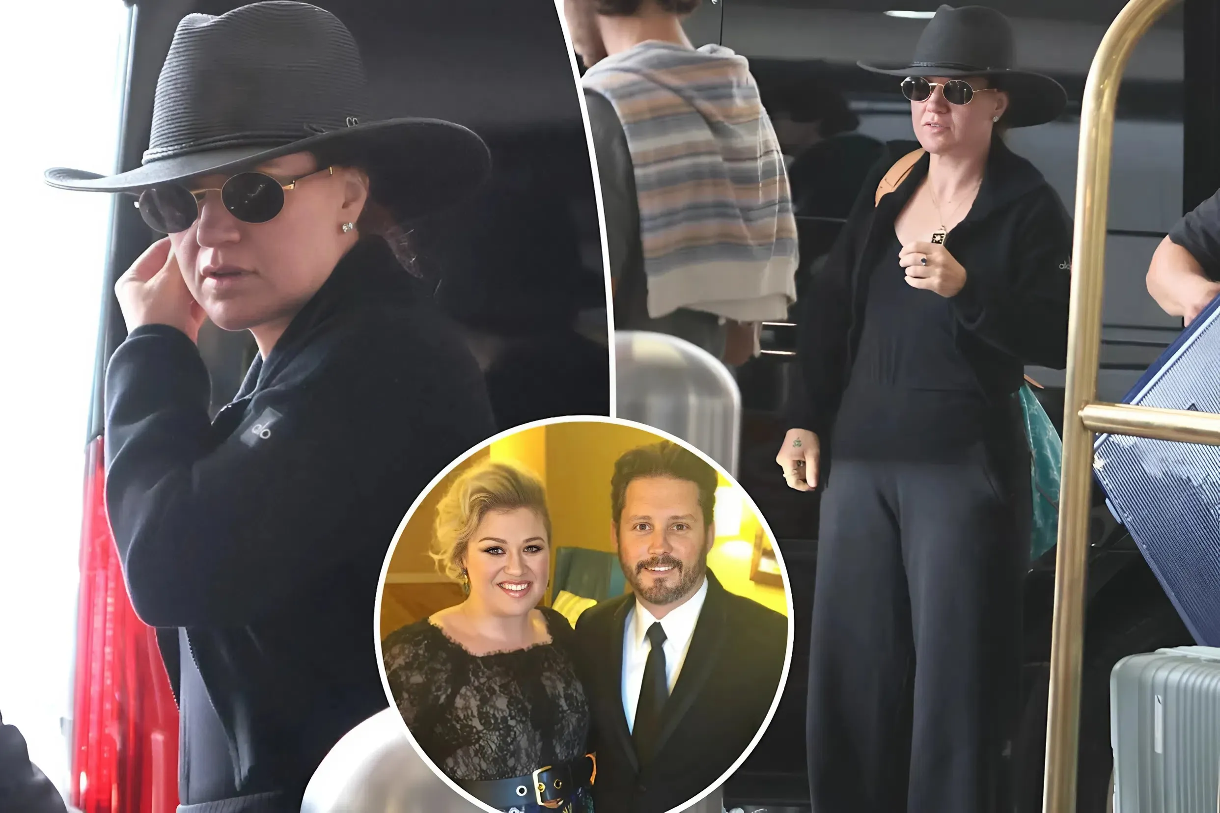 Kelly Clarkson seen for the first time since ex Brandon Blackstock's d.e.a.t.h
