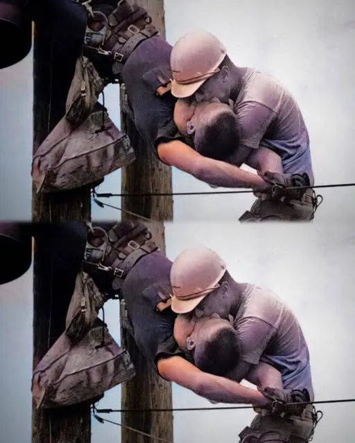 Q The Kiss of Life: A man’s courage in saving a colleague and the photo that changed a portrait artist’s life