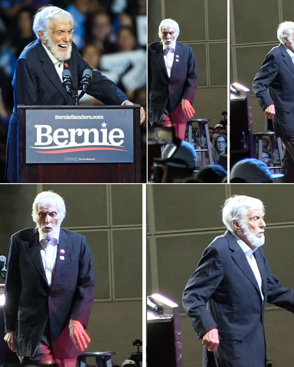 At 98, Dick Van Dyke just proved age is nothing but a number — and politics can still sing. 🇺🇸 The legendary entertainer shocked a roaring crowd when he serenaded Bernie Sanders supporters at a rally, moments after officially endorsing the presidential hopeful. What began as a speech turned into a heartfelt performance that had young and old swaying together — a once-in-a-lifetime scene of music, activism, and pure American history in the making.