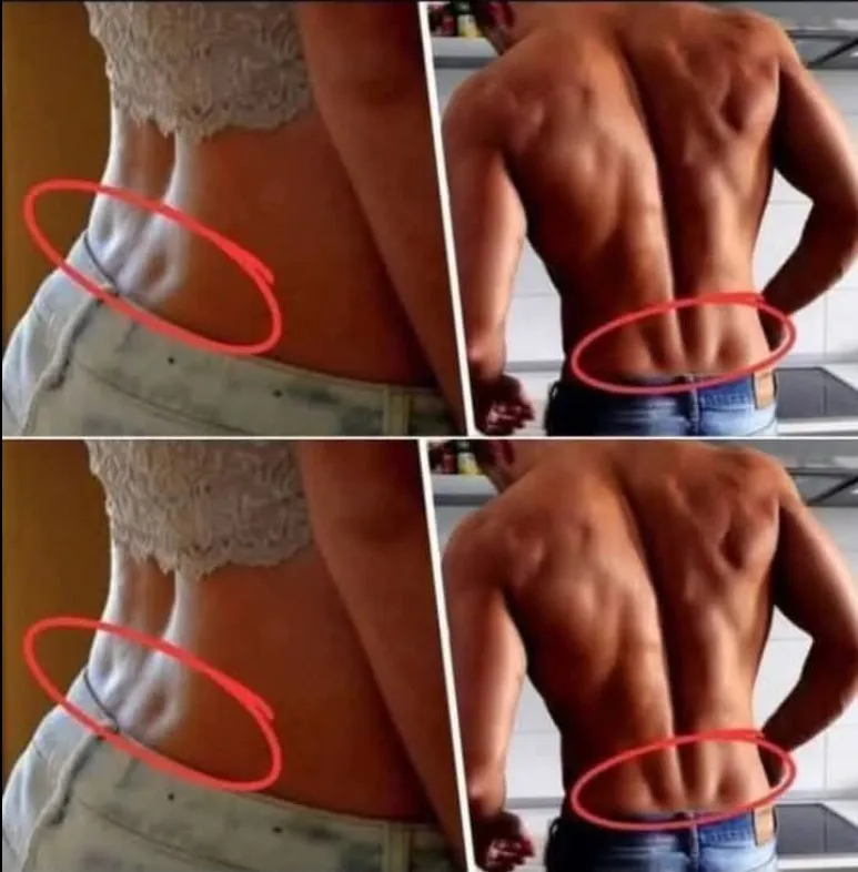 H If you have these two holes in your back, it means…See more