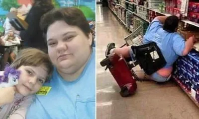 Everyone Who Knew Her Laughed At Her After Someone Snapped A Photo Of Her As She Fell Inside The Grocery Store