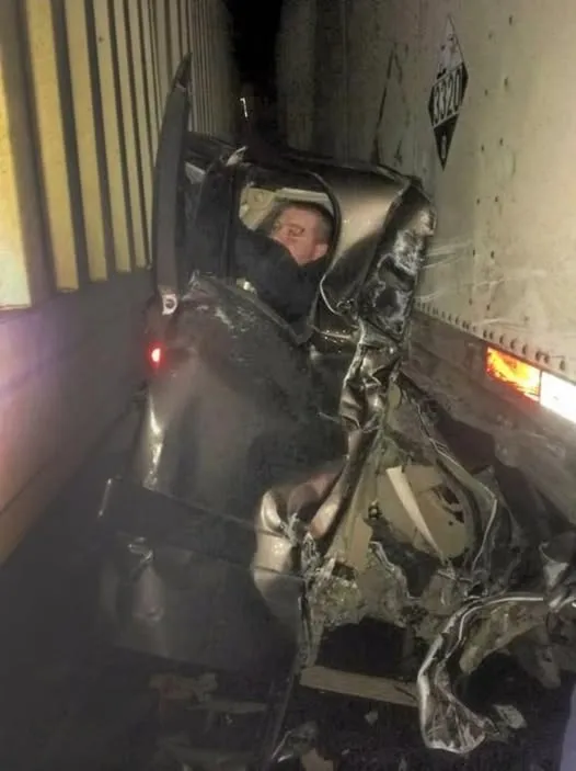 C Miracle Survival: Man Walks Away from 26-Car Pileup with Only Scratches