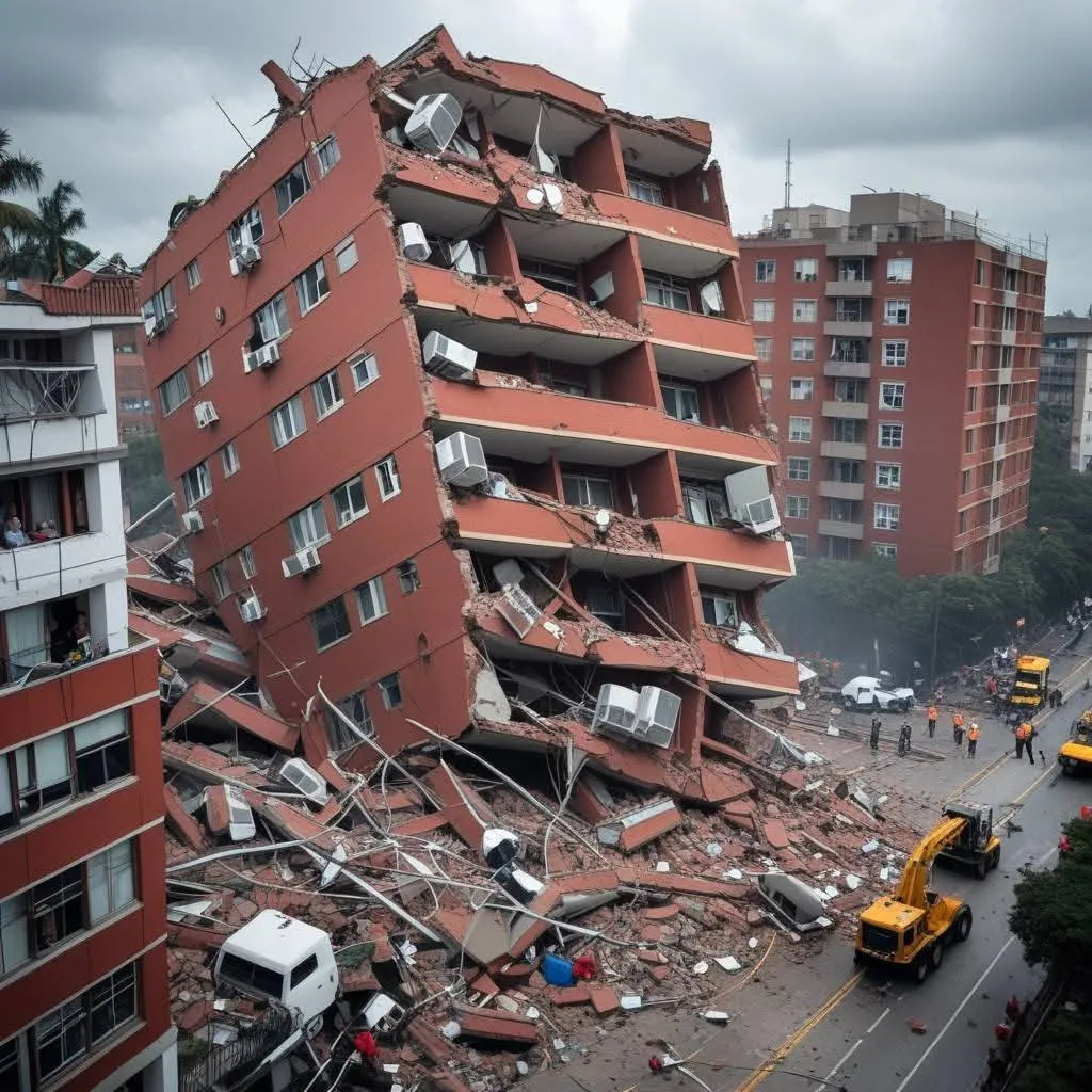 X BREAKING NEWS: Catastrophic Earthquake Devastates Central …see more