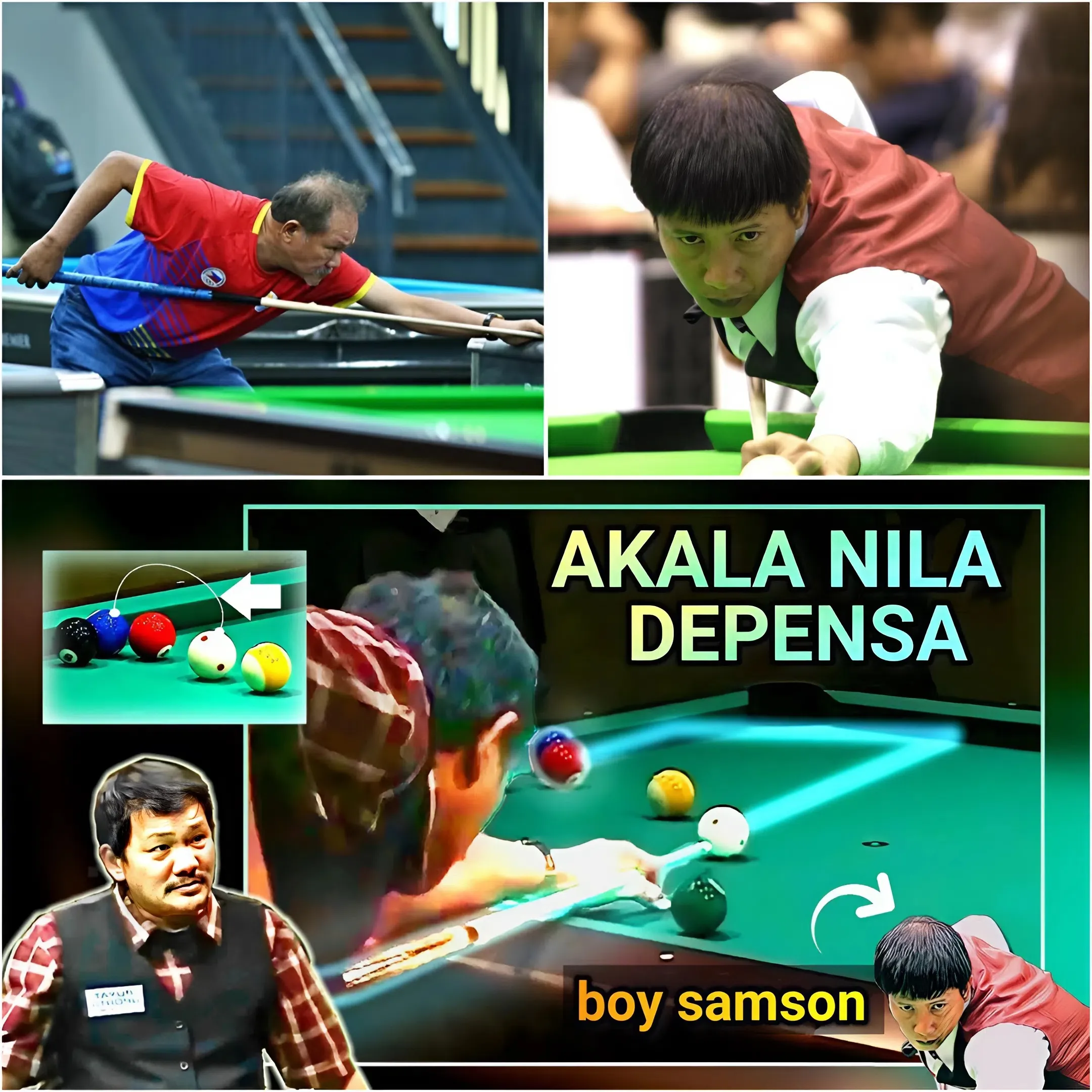 THEY THOUGHT IT WAS DEFENSE, BUT EFREN WAS MAGIC | Boy Samson of the Philippines, Efren was surprised… The Crowd Went Completely Wild!