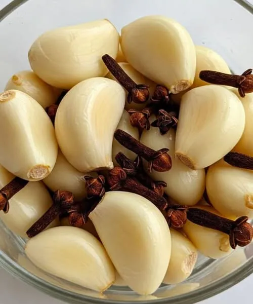 Mix garlic and cloves, it's a secret that no one will ever reveal to you.